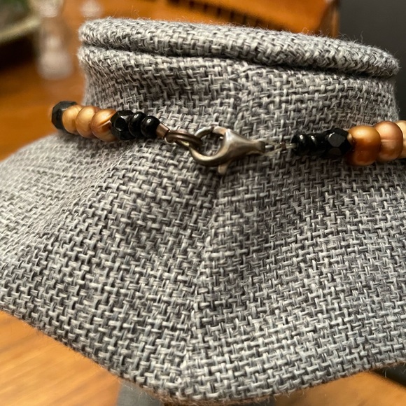 Artisan fused glass pendant made into one of a kind necklace @ 16”. - Picture 2 of 6